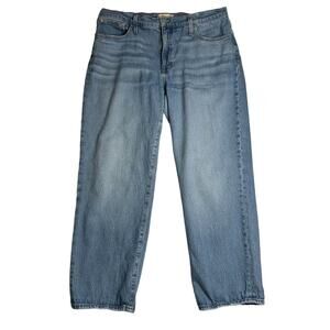 Madewell Women's Straight Leg Jeans - Light Blue